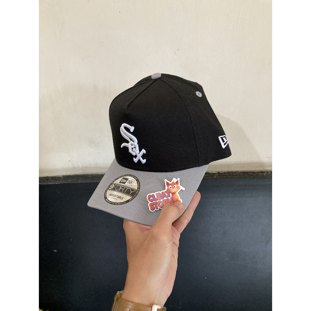 TOPI NE 940AF SNAPBACK X MLB CHICAGO WHITE SOX TWO TONE ORIGINAL NO BOX [60416070]