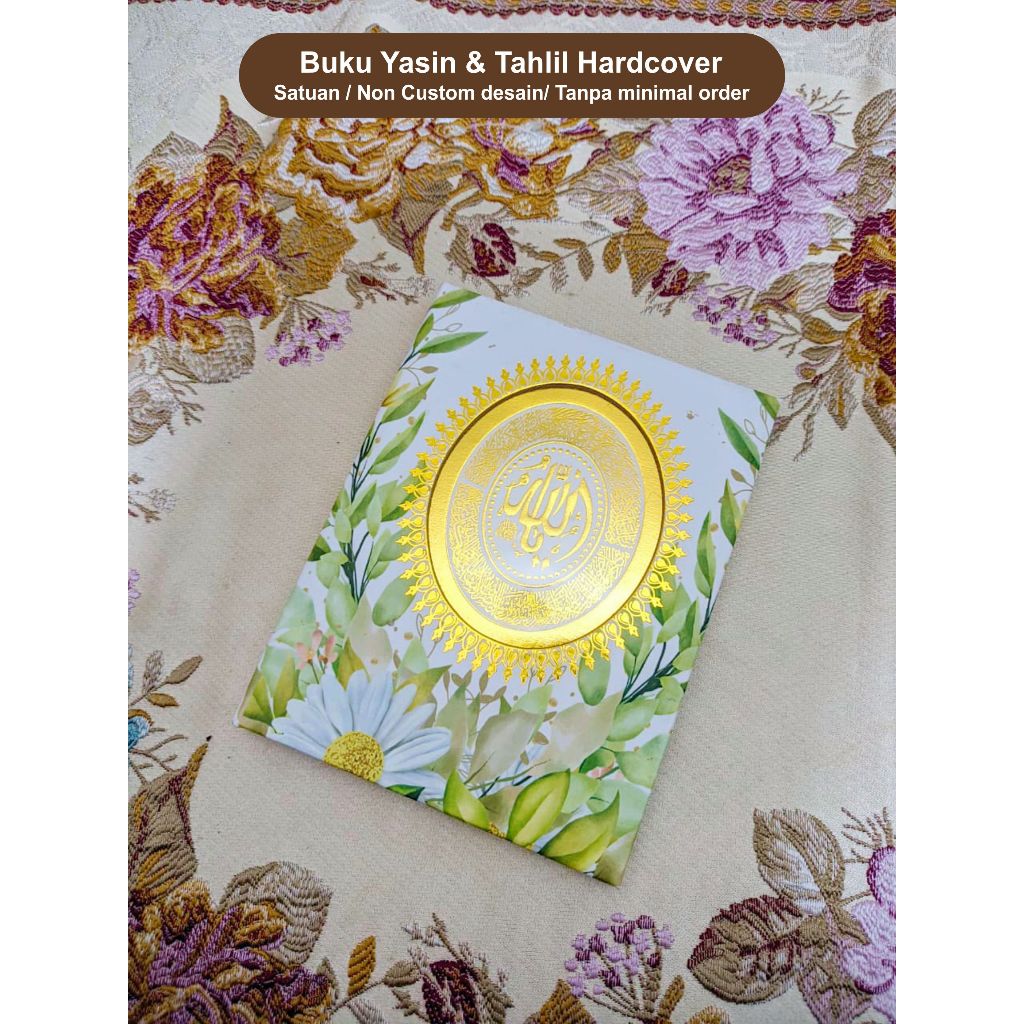 Buku yasin satuan /Buku yasin dan tahlil hardcover / Sample buku yasin isi buku 128 Art paper