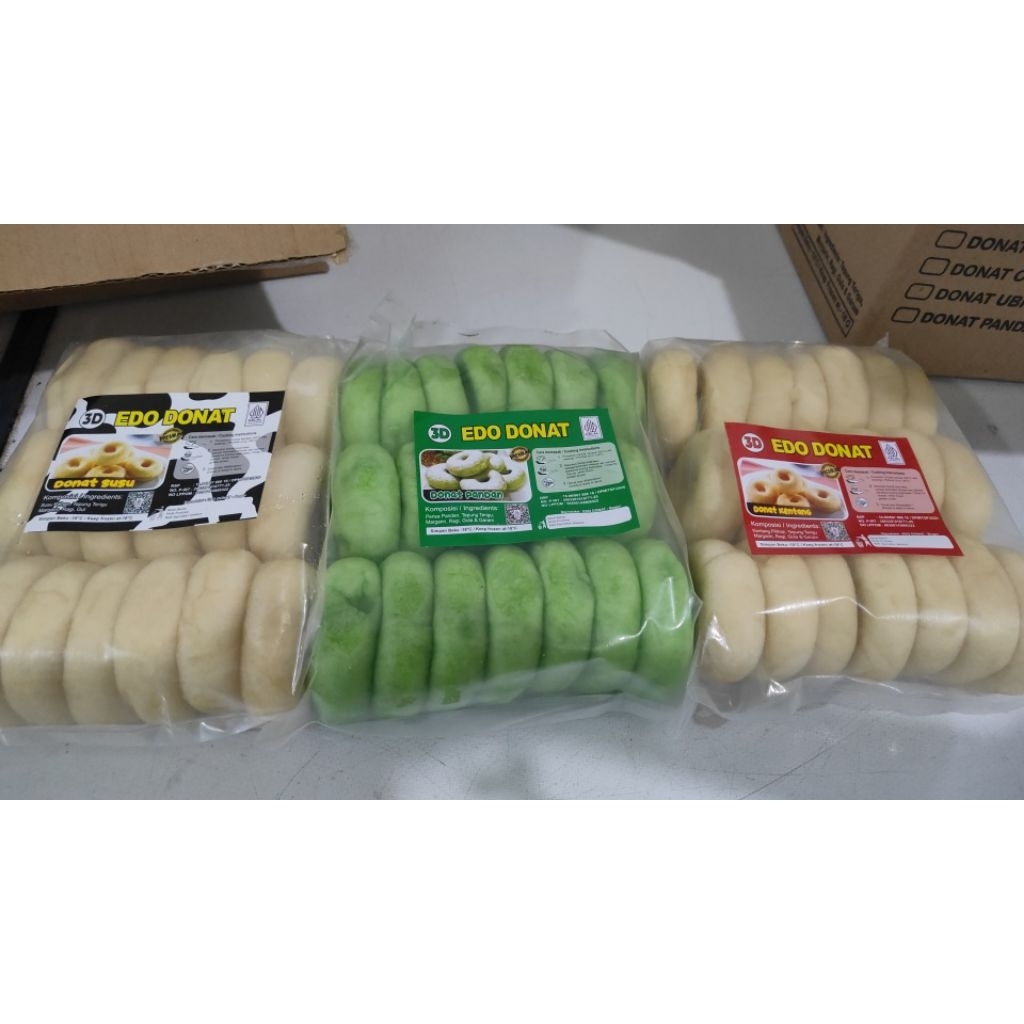 donat kentang donat susu donat pandan
