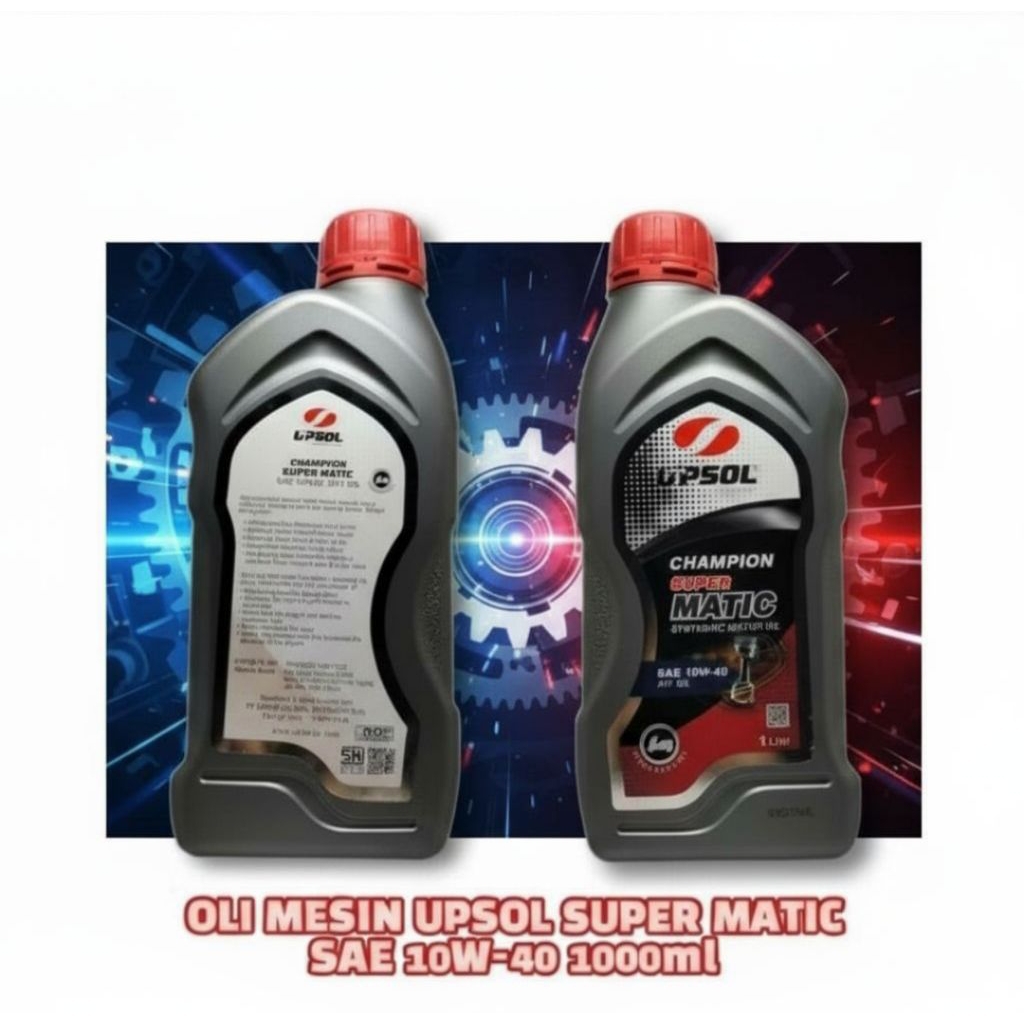 OLI MESIN UPSOL CHAMPION SUPER MATIC 10W-40 1L