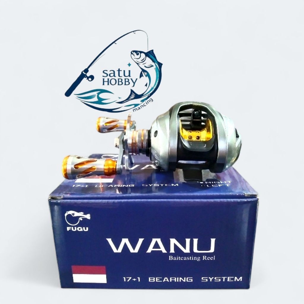 Reel Bc Fugu Wanu 17+1 Ball Bering