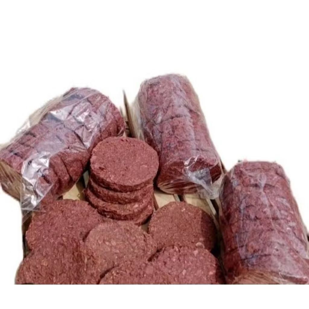 Terasi Bulat/Terasi Merah Isii 1 Pcs/Terasi Merah udang  Renceng bentuk bulat (harga per renceng isi