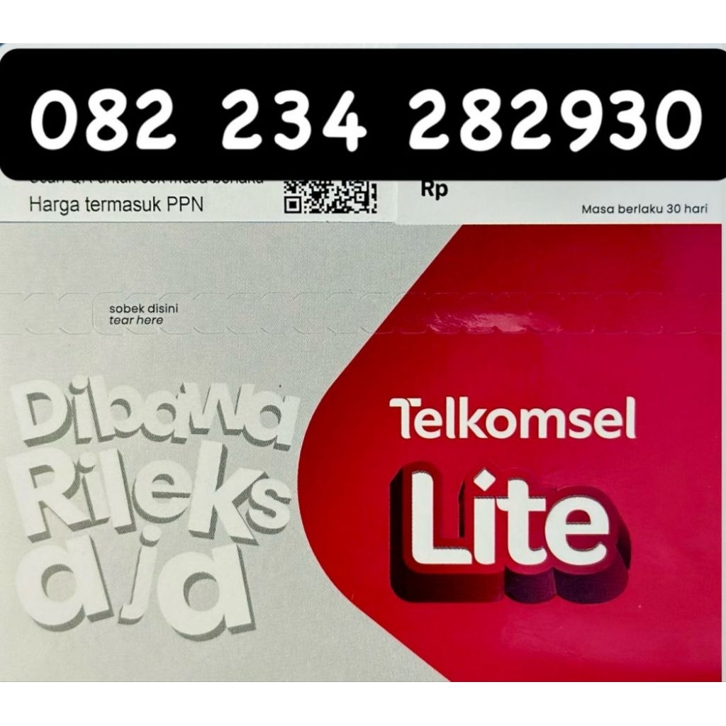 Nomer Cantik Telkomsel + ISI paket data 3gb