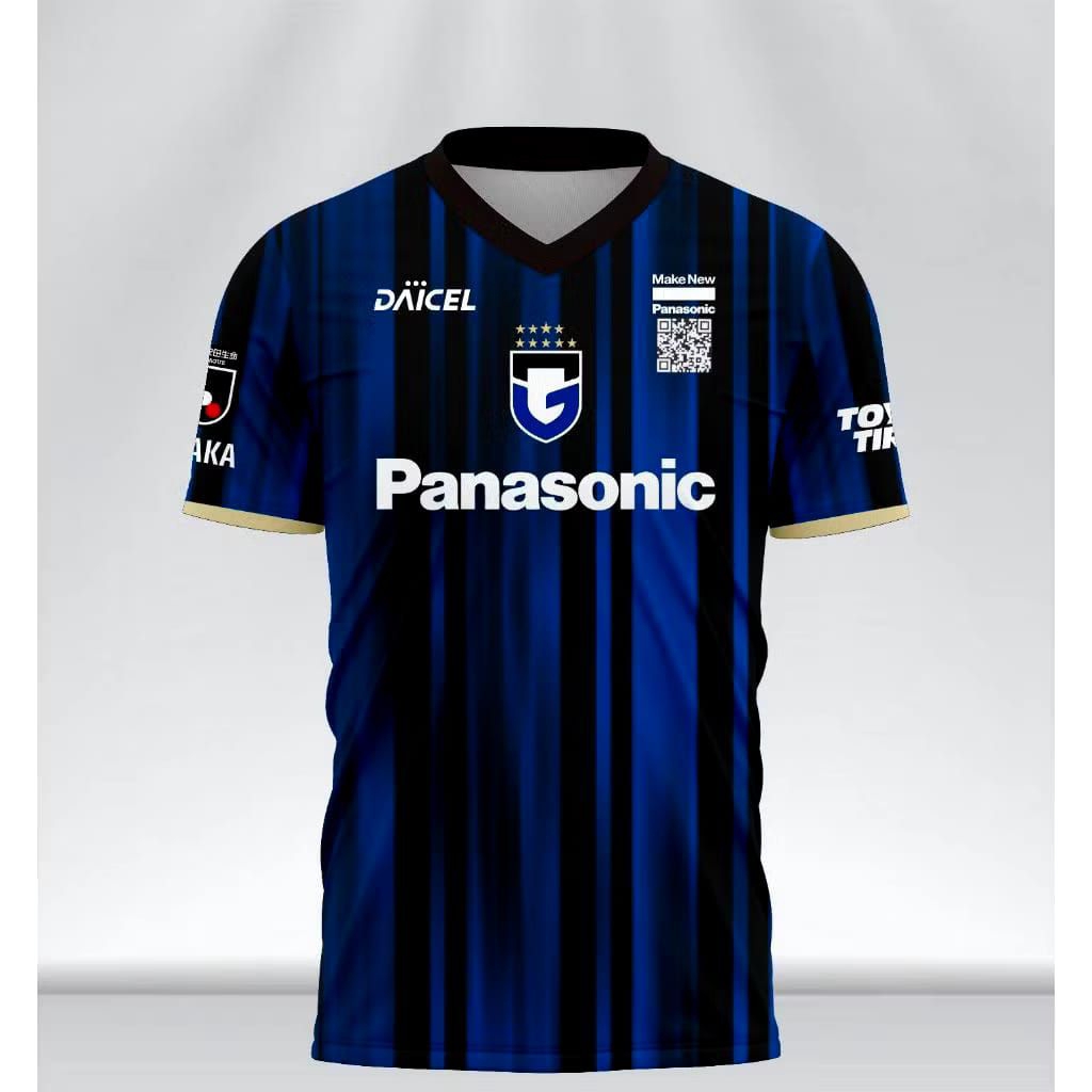 JERSEY GAMBA OSAKA HOME AWAY 25/26 GRATIS NAMA DAN NOMOR PUNGGUNG