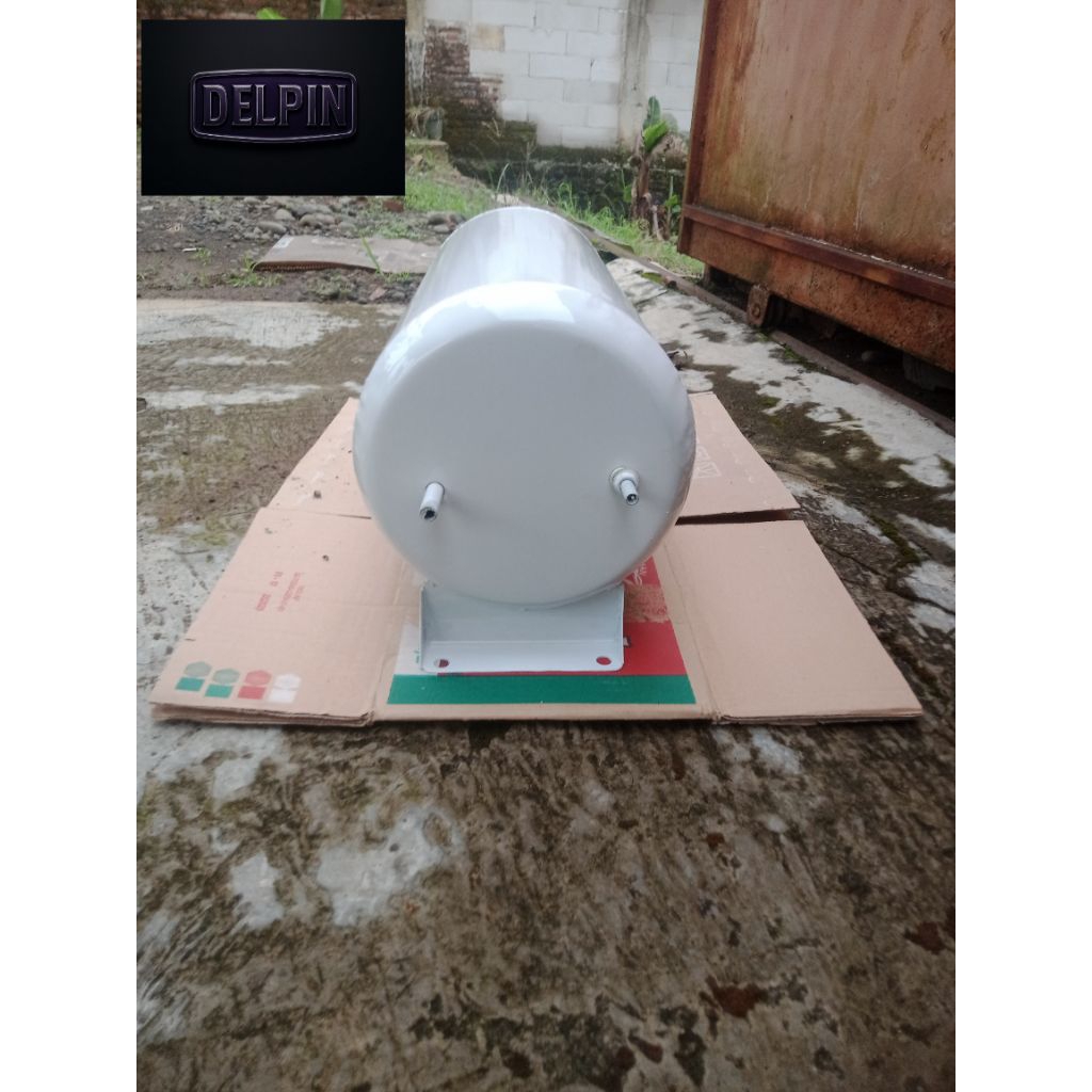 tabung angin klakson warna putih untuk mobil /  truk