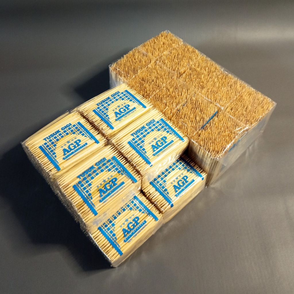 Tusuk Gigi Higienis / Tusuk Buah Kayu Higienis 1 Pack