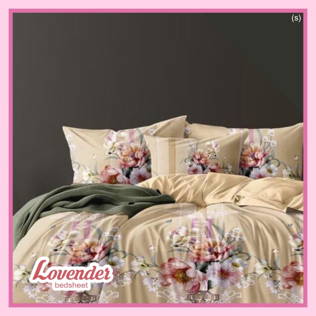 Kain sprei katun jepang "Bunga kecil / shabby/ Batik/Daun"