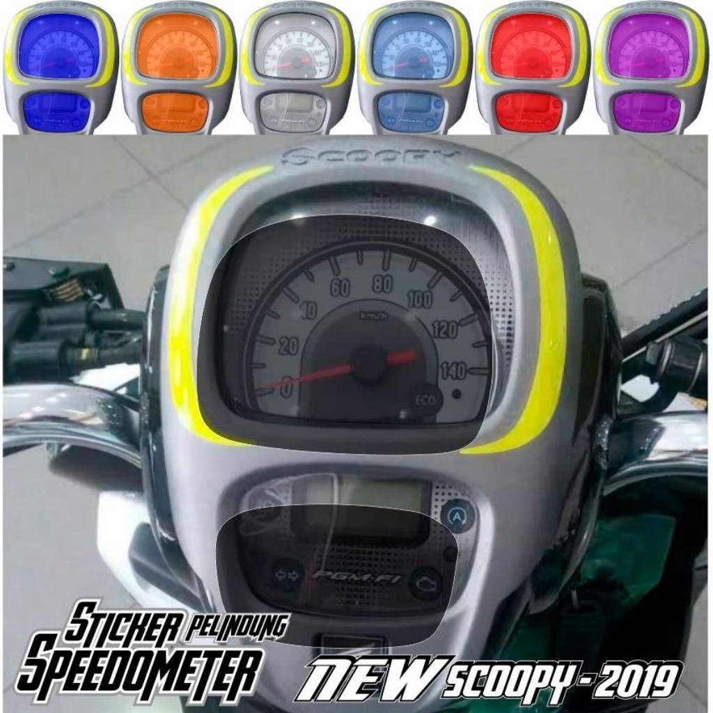 STIKER ANTIGORES,PELIDUNG SPEEDOMETER SCOOPY 2019/STICKER CUTTING/STIKER ANTI GORES SPIDO NEW SCOOPY