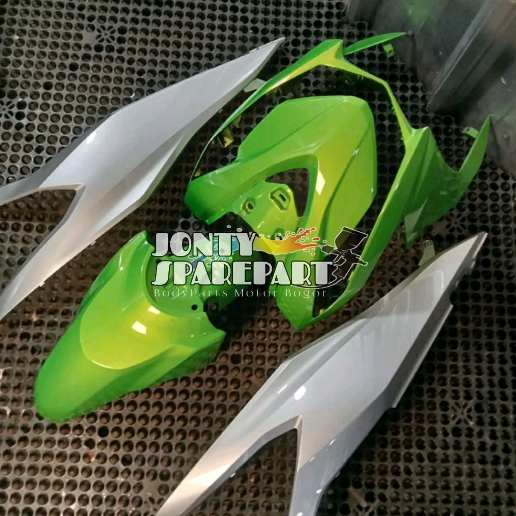 Full body halus beat deluxe gen 1 lime green x silver grey | body halus beat deluxe 2020 warna lime 
