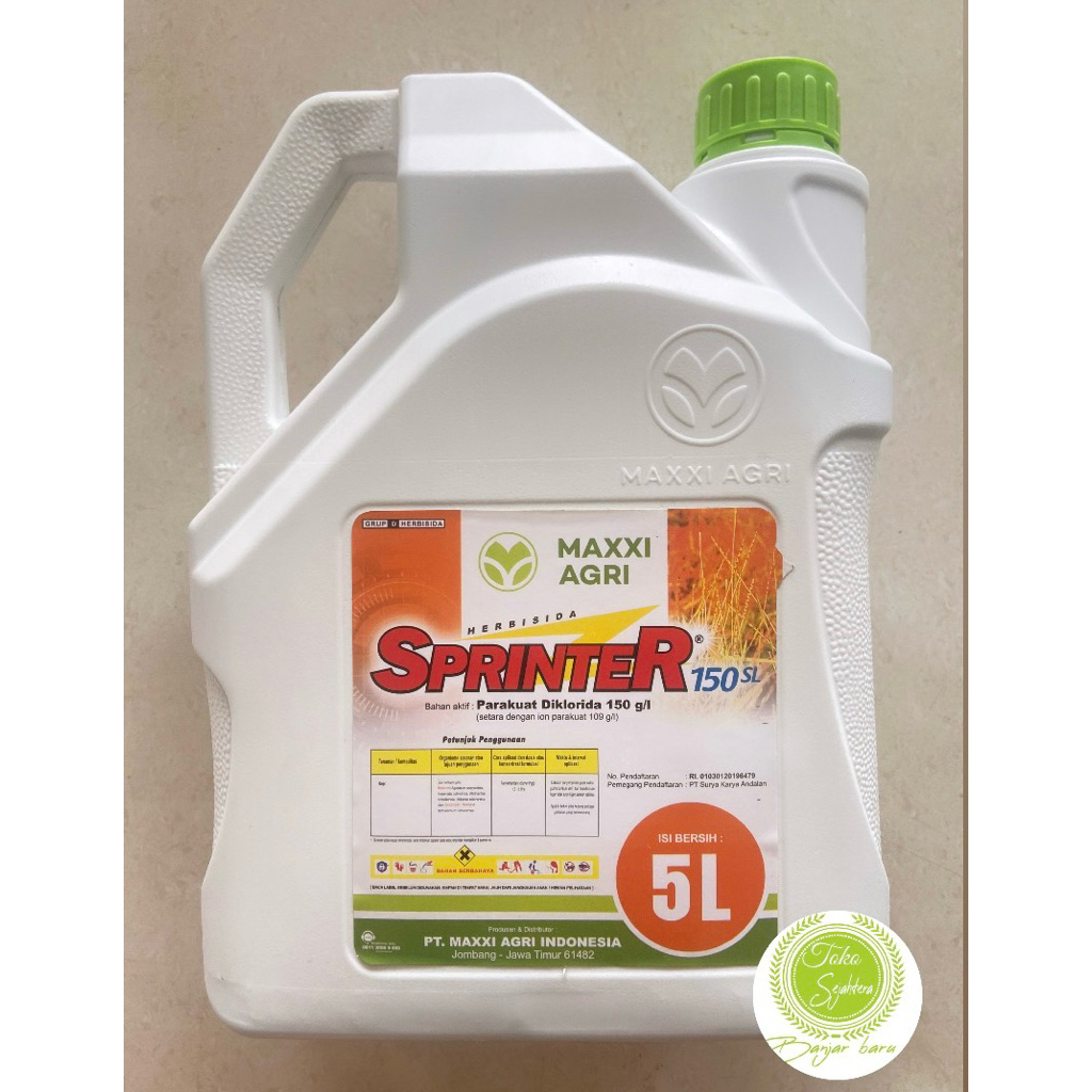 Herbisida Sprinter 150SL sprintxone isi 5 Liter Racun kontak termurah paling ampuh