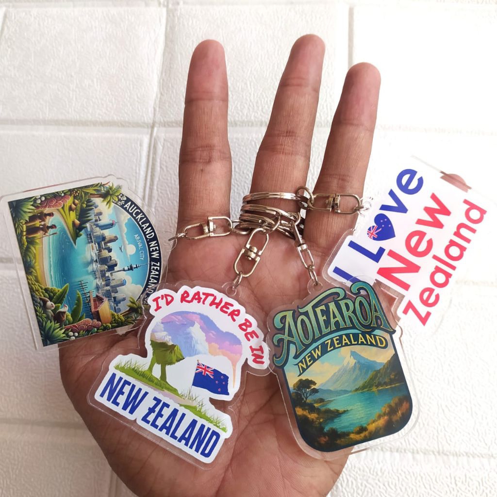 Souvenir new zealand gantungan kunci new zealand oleh oleh newzealand