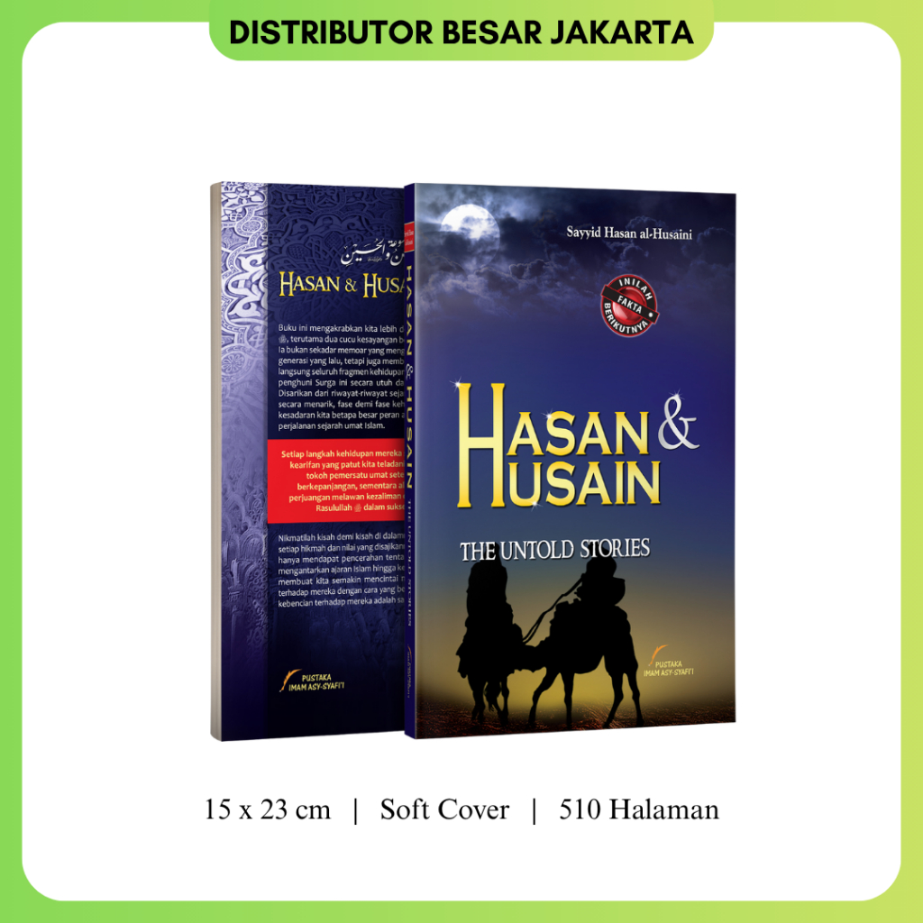Buku Hasan & Husain The Untold Stories Penulis Syaikh Hasan al Husaini Pustaka Imam Syafii