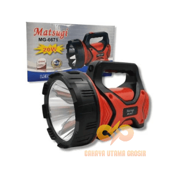 SENTER TANGAN LED JUMBO PREMIUM 20W MATSUGI MG-6671