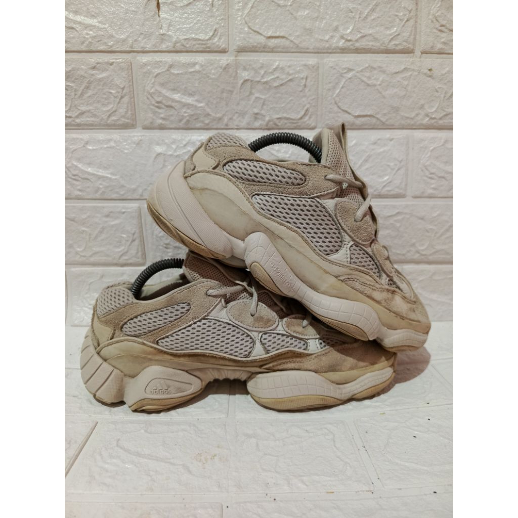 Sepatu Sneakers 4dd4s Yeezy 500 blush mens size - 42