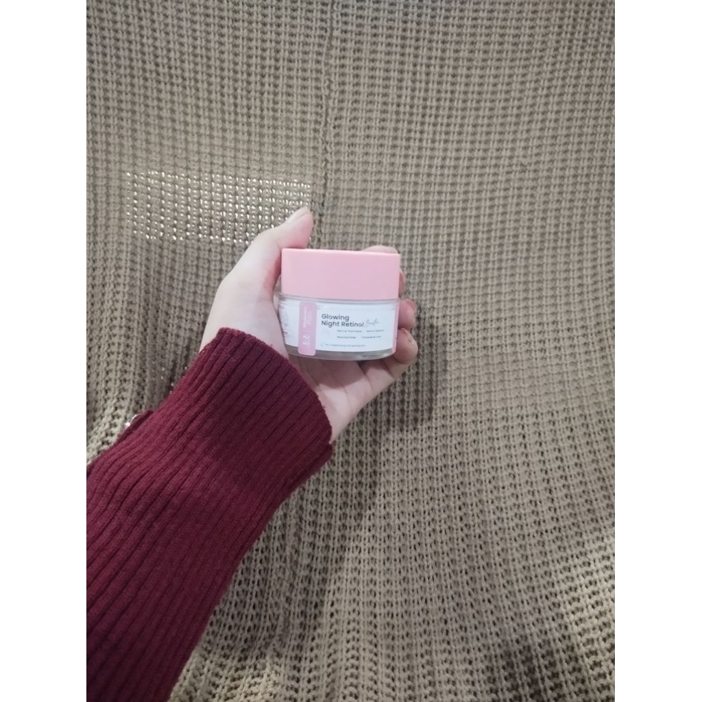 Preloved Night Cream Gloglowing Retinol