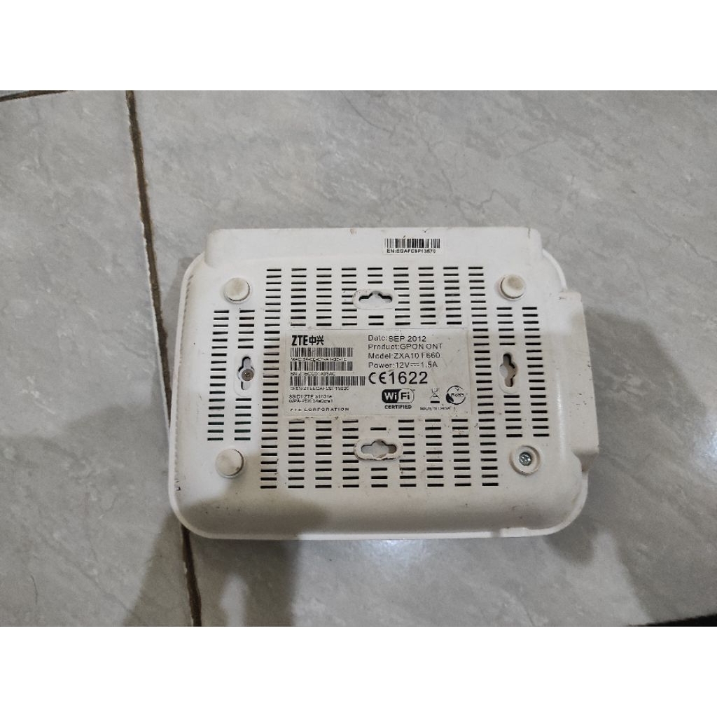 Modem GPON ZTE