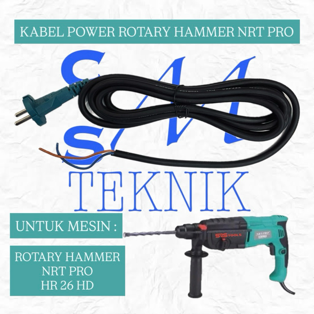 KABEL POWER ROTARY HAMMER NRT PRO HR 26 HD KABEL BOR ROTARY NRT PRO HR26HD