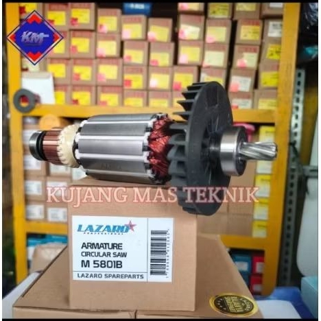 ARMATURE M5801 ANGKER MESIN SIRKEL TYPE M5801B MAKITA ROTOR M5801B ARMATURE M 5801 B