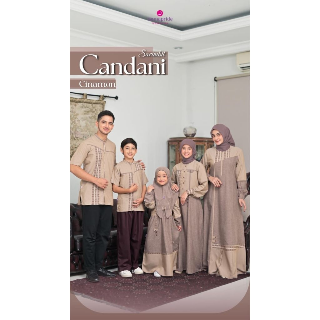 SARIMBIT RAUNA SARIMBIT LEBARAN/SARIMBIT KELUARGA/SARIMBIT CANDANI CINNAMON  BY:RAUNA