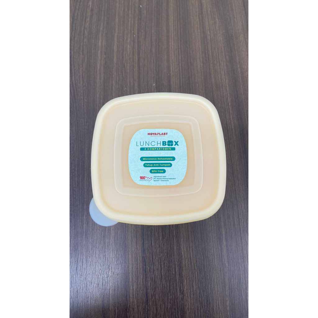 LUNCH BOX 3sekat HOYAPLAST