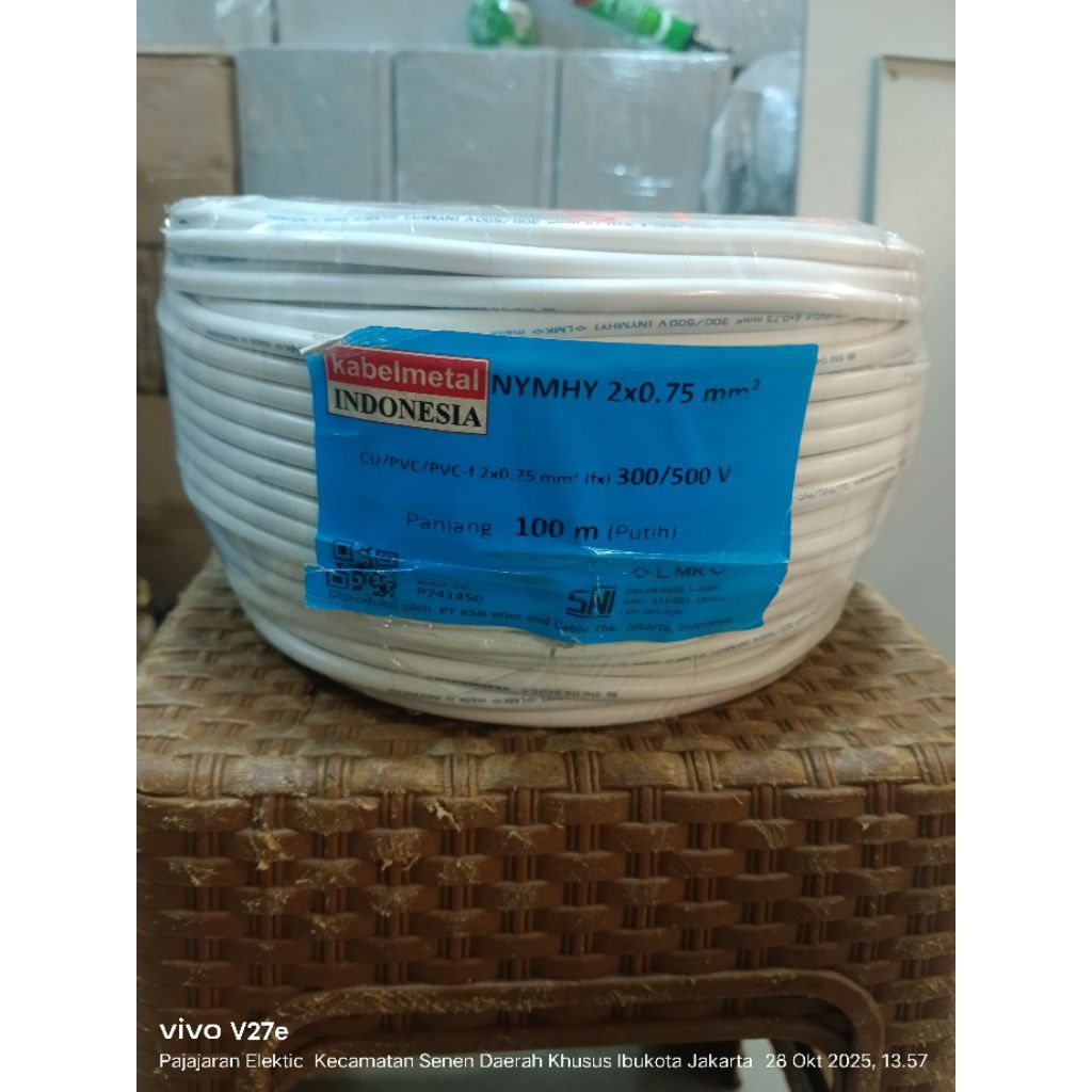 kabel nymhy 2x0, 75