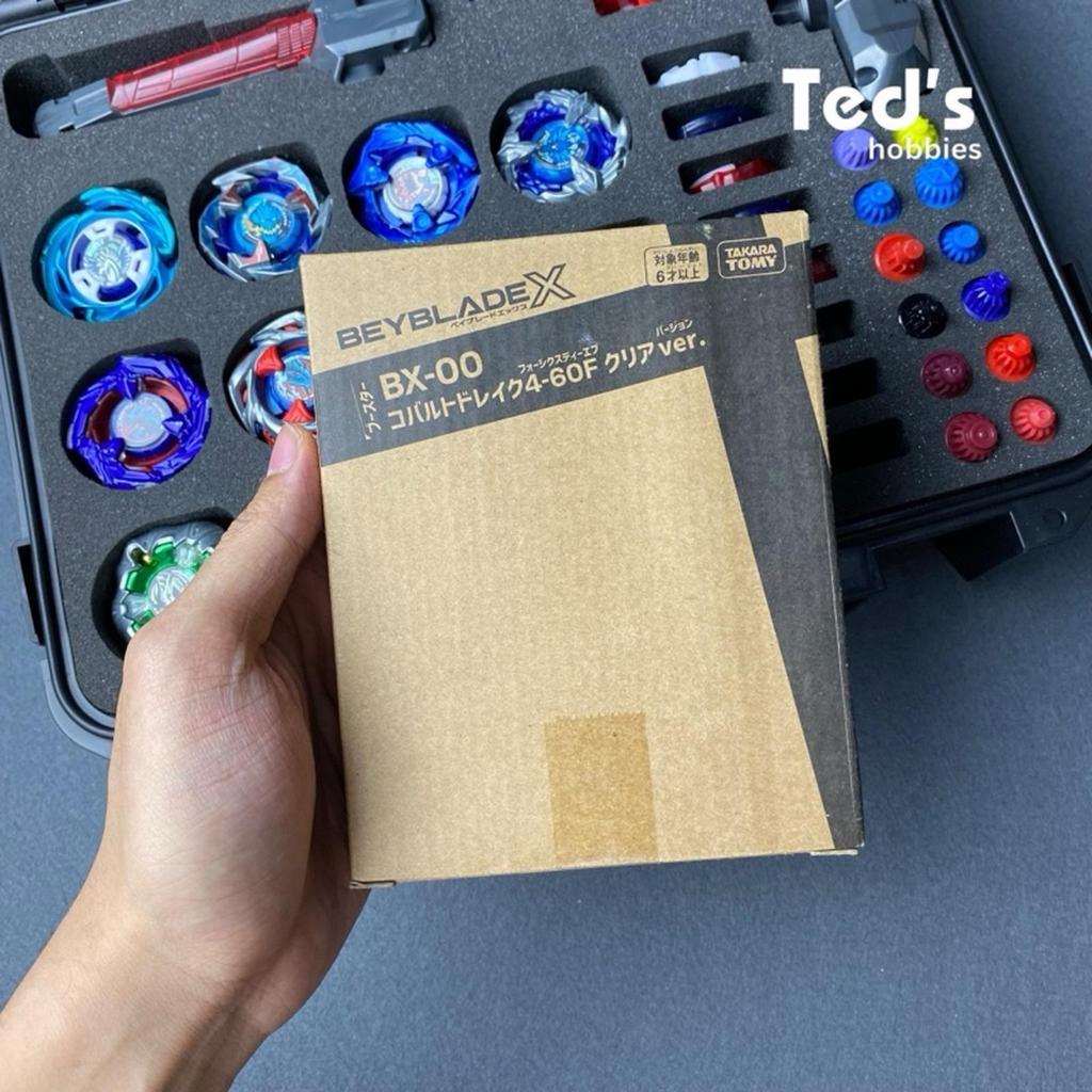 Beyblade X BX-00 Cobalt Drake 4-60 F Clear Edition Limited Rare Bey Get