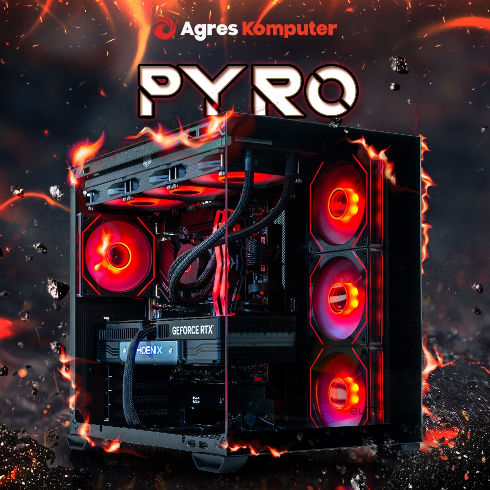[FLASH SALE] AGRES PYRO PC RYZEN 7 9700X RTX 5060 TI 16GB/ 32GB 2TB WIFI + BT RAKITAN PC GAMING