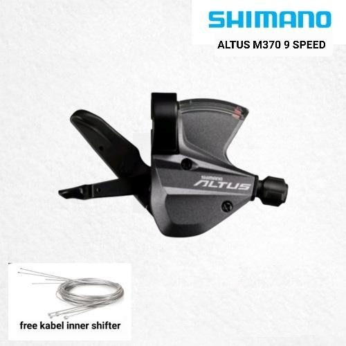 Shifter Sepeda 9 Speed Shimano Altus M370 Operan Gigi Sepeda Shimano