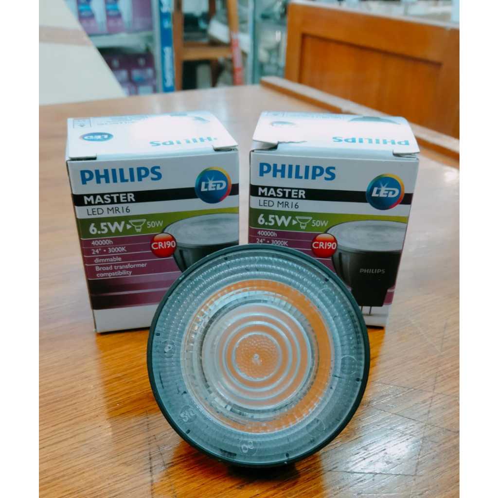 LAMPU LED MR16 12V MASTER LAMPU SOROT MR16 MASTER 12VOLT PHILIPS