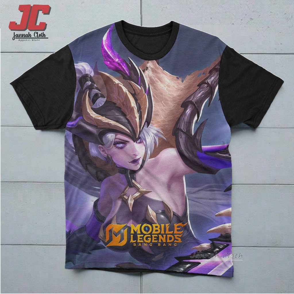 Freya Dragon Hunter Starlight Mobile Legends Kaos Printing Kode ML-144