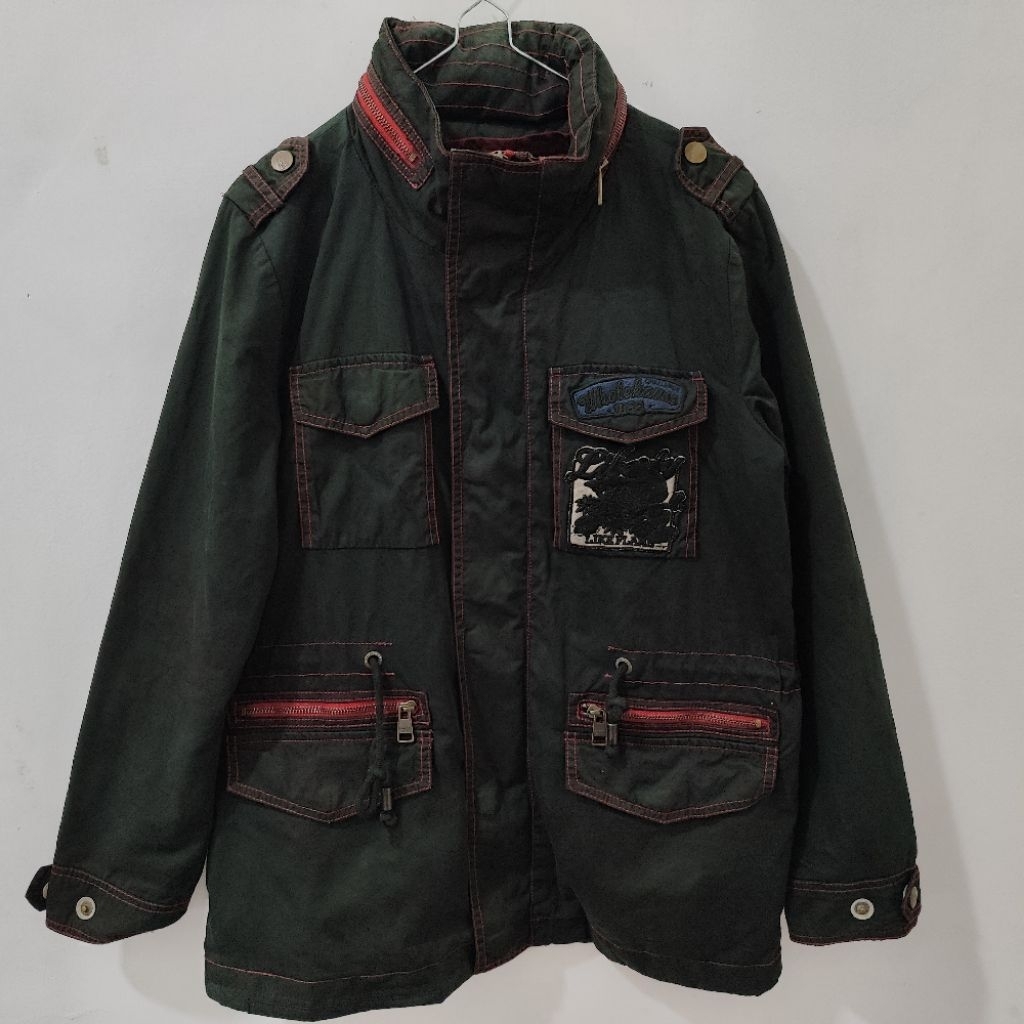 semi parka army whole hauss