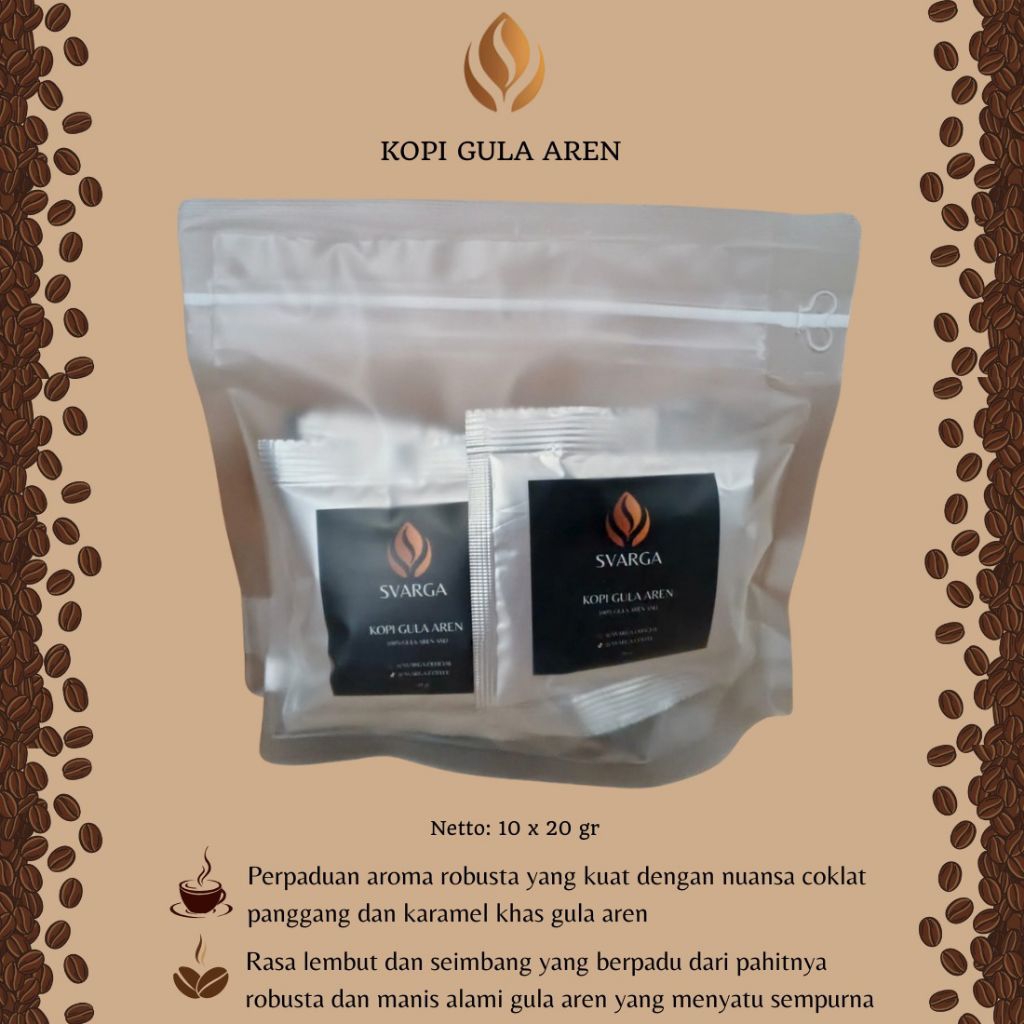 Svarga Kopi Gula Aren