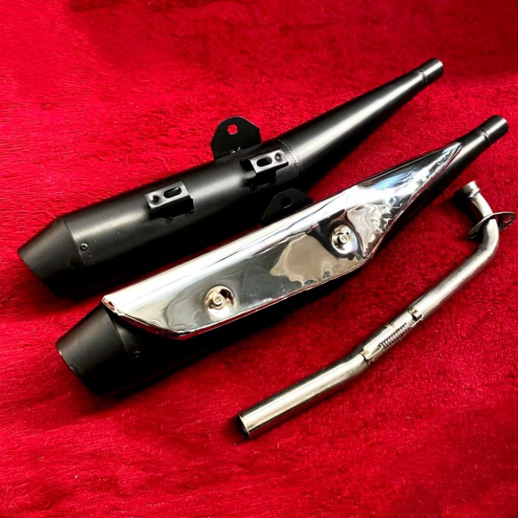 Knalpot standar racing supra x 125 fi PNP bebek Astrea grand, supra x,, supra fit new, vega Rnew,, J