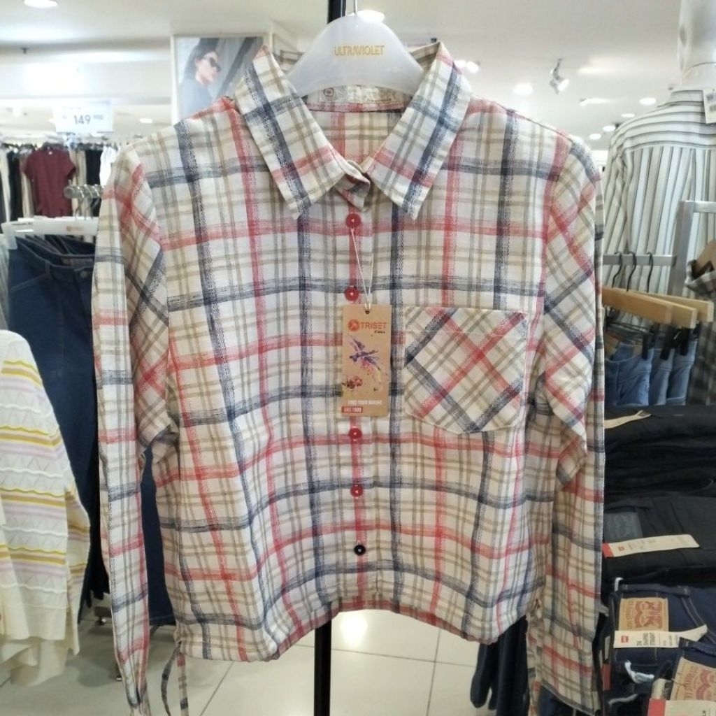 kemeja triset/kemeja wanita