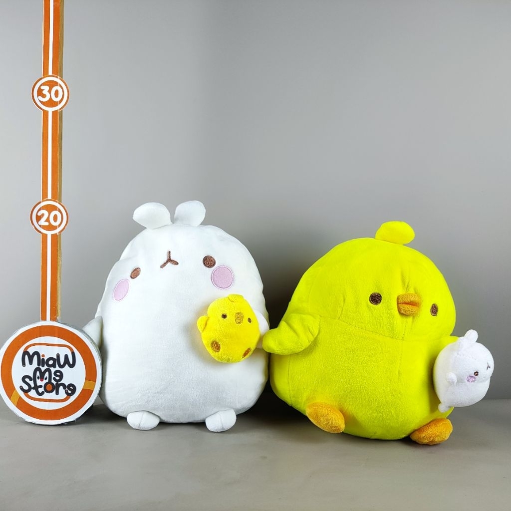 Boneka Molang dan Piu Piu Bebek Original Molang Plush