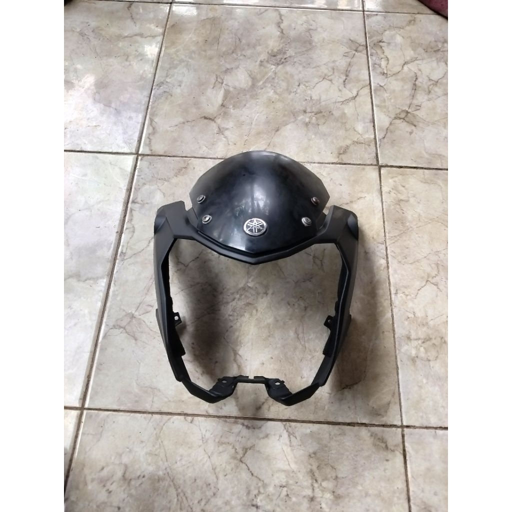 Cover batok lampu depan set visor yamaha vixion new NVL original