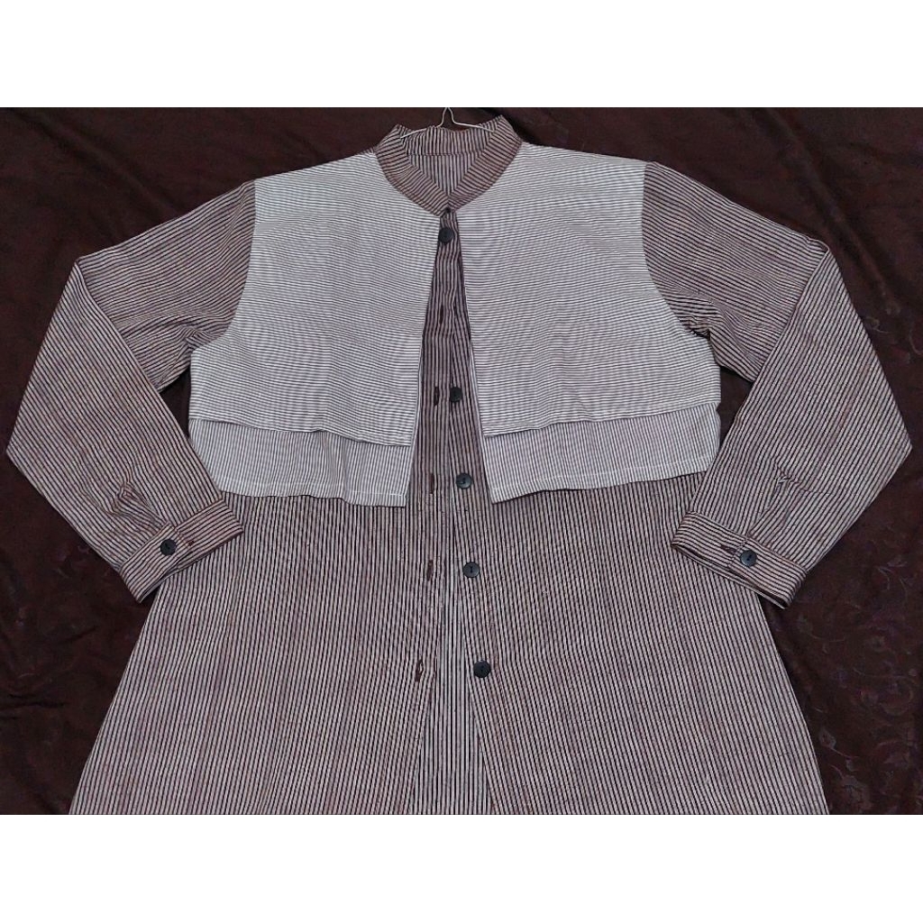 [PRELOVED BAJU] Tunik Motif Bergaris