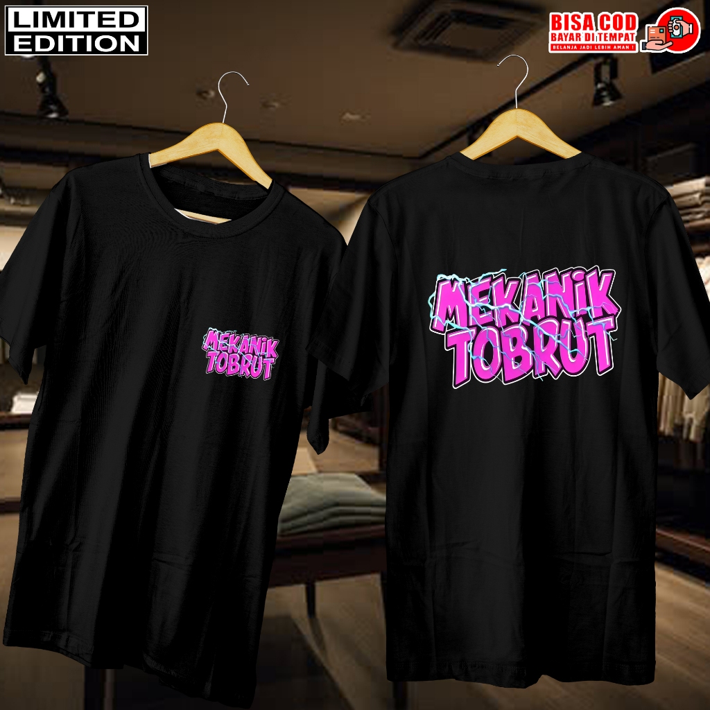 KAOS DISTRO HITAM JEPANG | BAJU KAOS PRIA WANITA | KAOS JEPANG MEKANIK UNGU| DISTRO KAOS PRIA WANITA