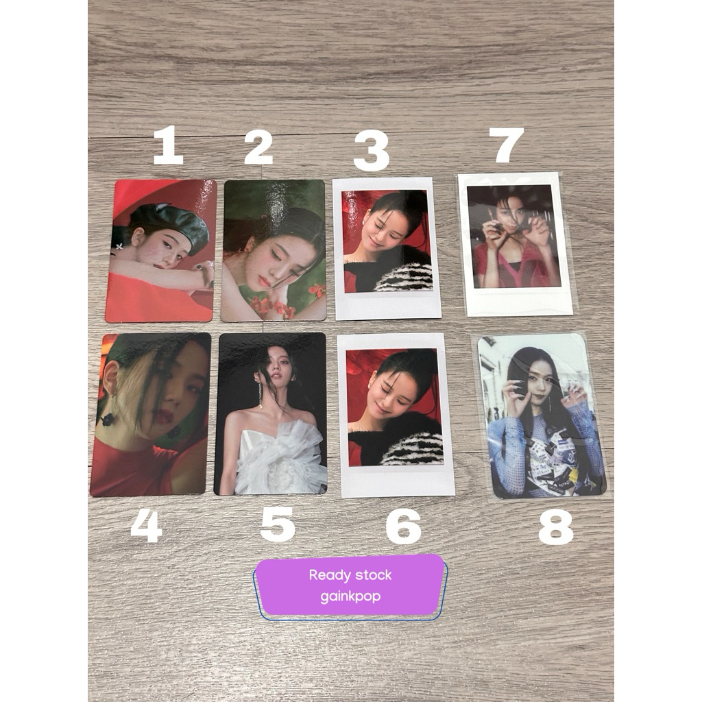 [ready] Photocard Jisoo ME POB supplier official