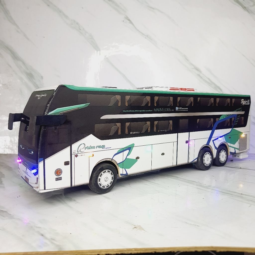 Miniatur Bus Rimba Raya Premium Legacy sr2 xhd Prime Suites Class
