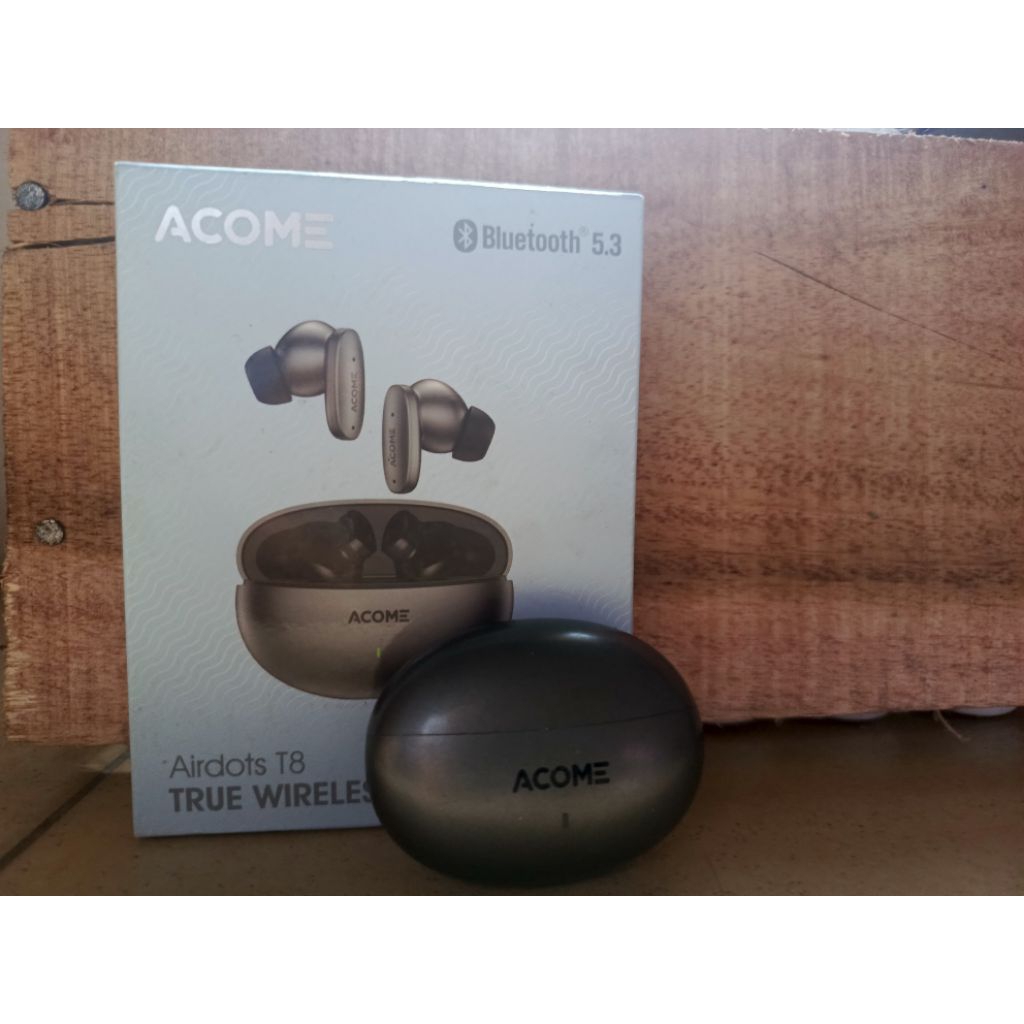 TWS Acome Airdots T8 - Suara jernih -Full Bass -Waterdrop