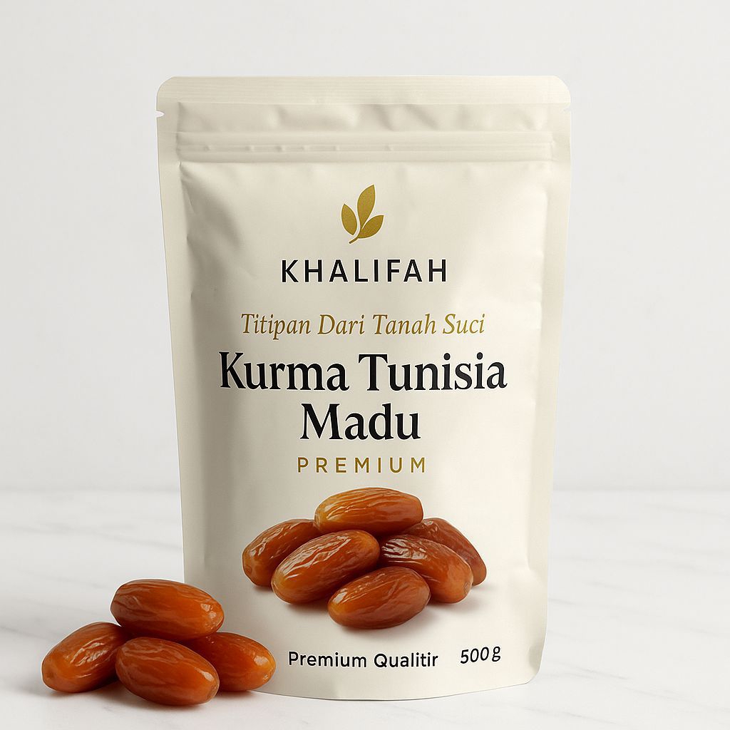 Kurma Tunisia Madu 1 Kg | Kurma Tunisia Non Tangkai | Kurma Tunisia
