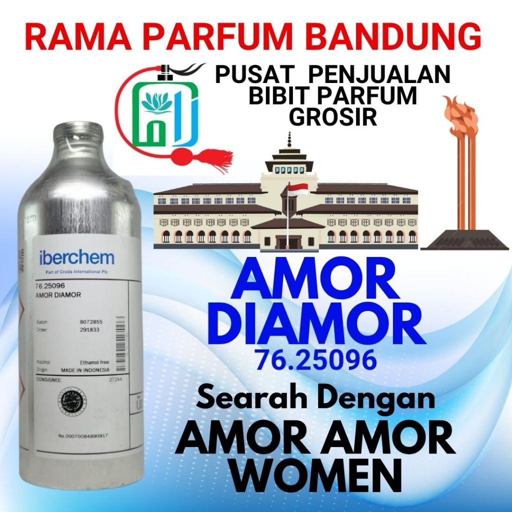 [ Iberchem ] AMR DIAMOR | Bibit parfum murni original pabrik kemasan 250ML/500ML/1KG - women