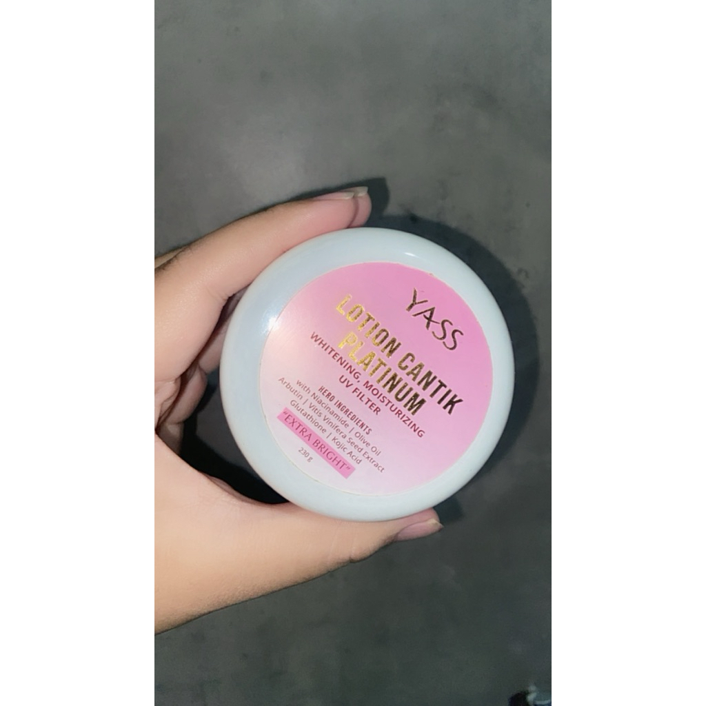 Yass Lotion Handbody Platinum Ori