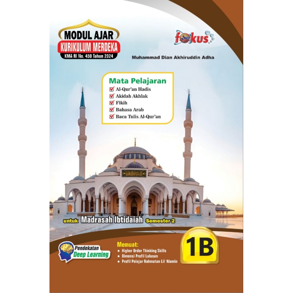 LKS (Fokus) Agama umum untuk MI kelas 1-6 Fase A-B