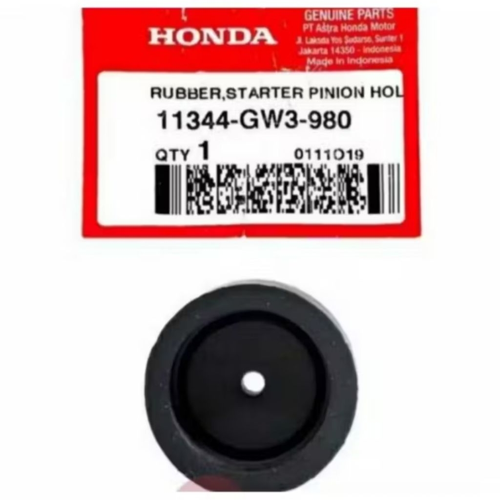 11344 GW3 980 ORI HONDA AHM Karet Tutup Pinion Stater Honda Beat Karbu Beat Fi Scoopy Karbu Scoopy F