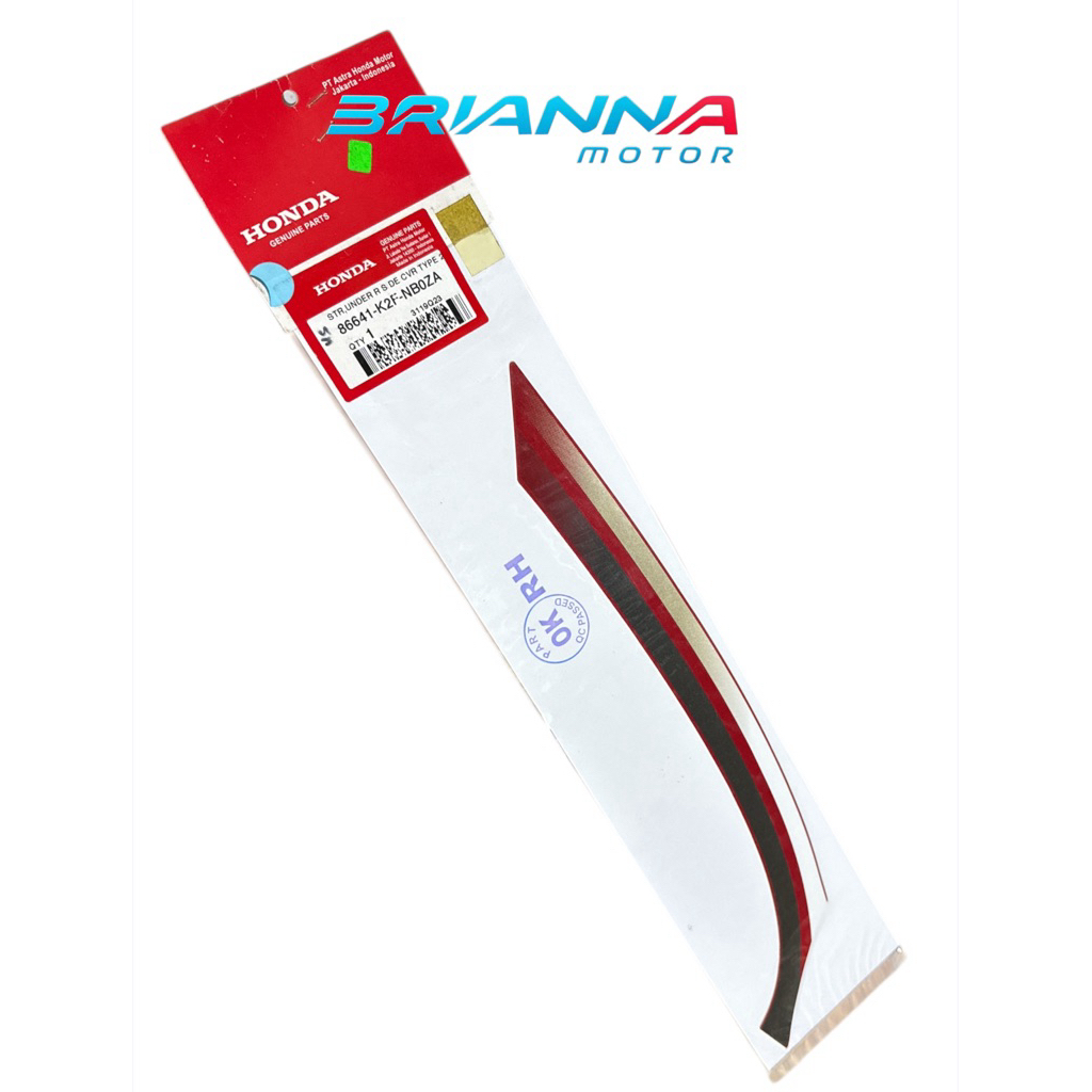 STRIPING BAWAH KANAN TYPE 2 SCOOPY K2F 86641 K2F NB0ZA