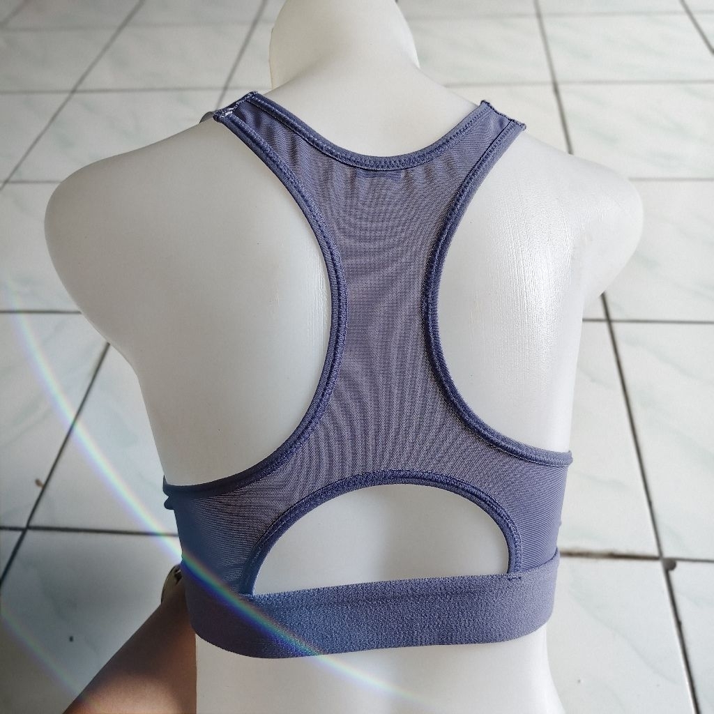 sport bra domyos decathlon lilac running