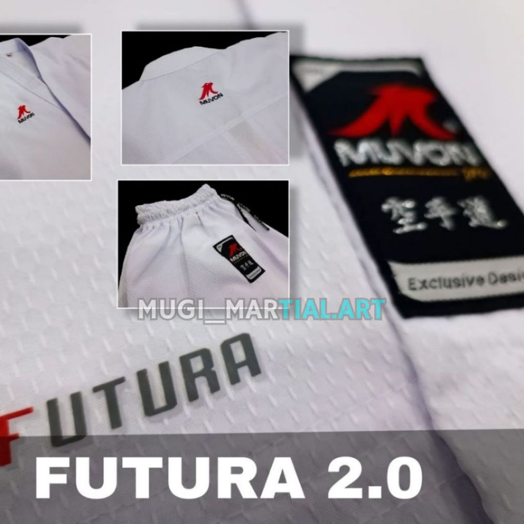 BAJU KARATE GI KUMITE FUTURA MUVON ORIGINAL