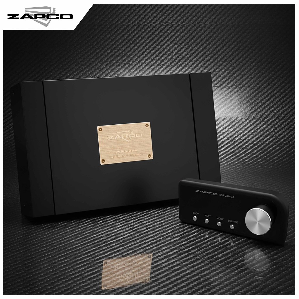 Zapco DSP-Z8 IV AT: Digital Sound Processor (DSP) 8-Channel dengan Fitur Auto-Tune (AT)